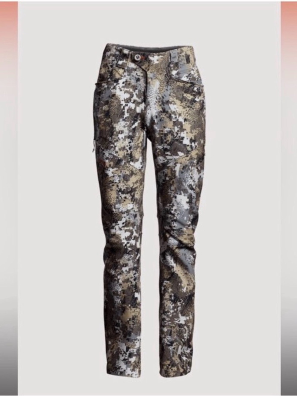 Women's Cargo Pants in Camo Print